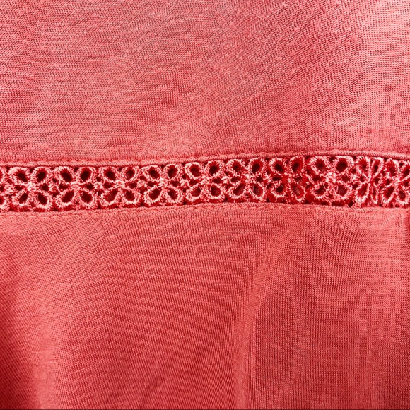 LA HEARTS Orange Daisy Cropped Tank Top Small - Picture 4 of 8